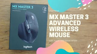 Logitech MX Master 3 Advanced Wireless Mouse with Hyper-fast Scroll Wheel