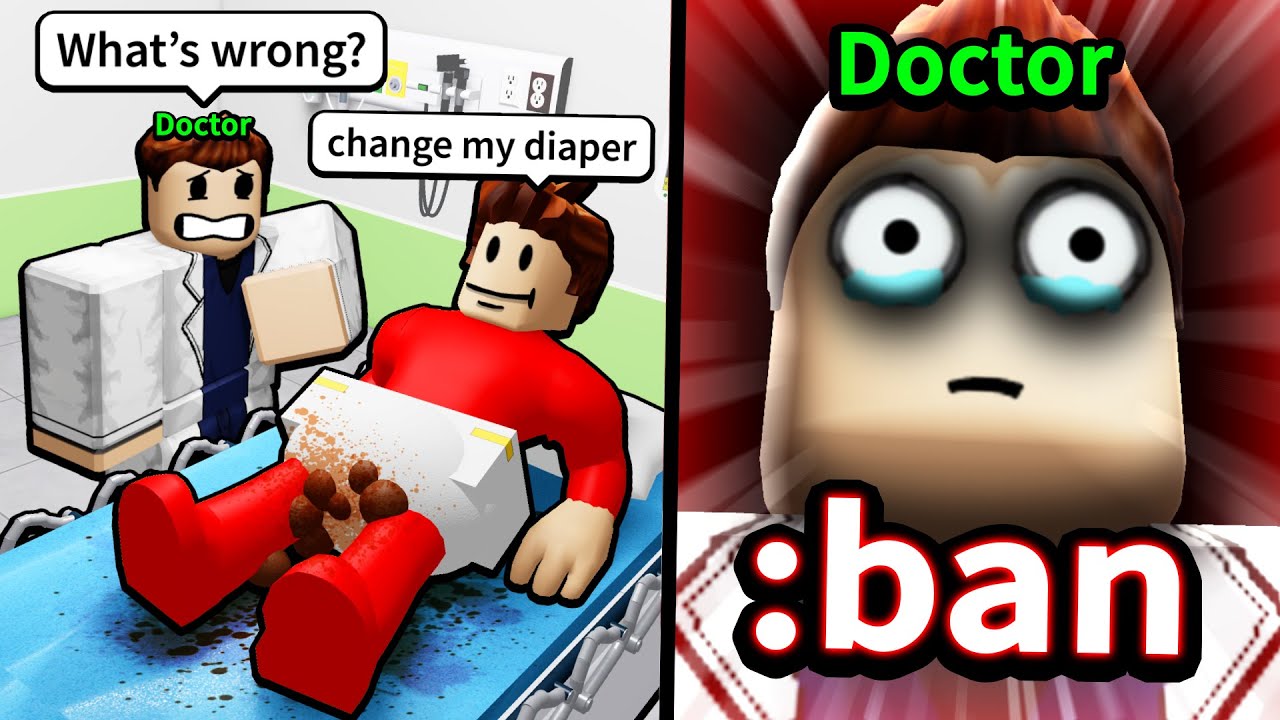 Download Roblox hospital bans me for being too weird..
