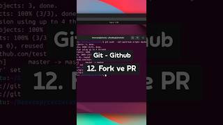 GitHub&#39;da Fork ve Pull Request Süreci - Git ve GitHub Eğitimi 12. Bölüm
