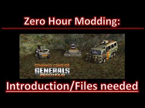 Zero Hour Modding: Introduction - Files needed (FinalBig) - Tips/Hints