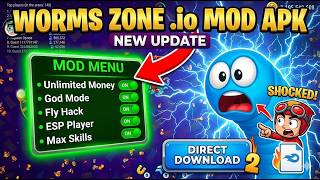 Worms Zone Oi Mod Apk v6.22.0 - Unlimited Money & All Skins Unlocked Max level screenshot 1
