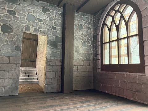 "Figures In Action" #216: Medieval Castle Room Diorama