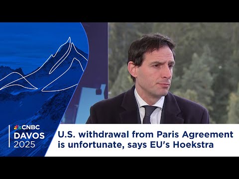 U.S. withdrawal from Paris Agreement is unfortunate, says EU's Hoekstra Episode cover