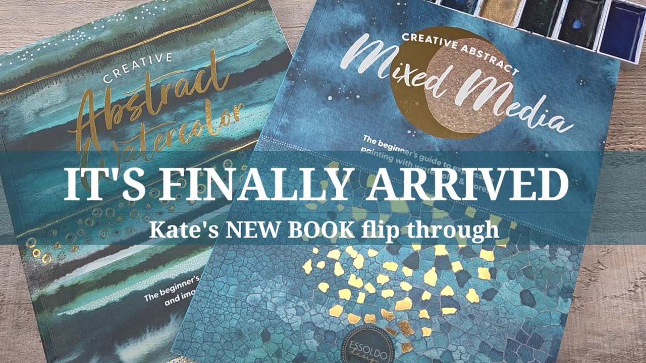 КРЕАТИВНАЯ АБСТРАКТНАЯ СМЕШАННАЯ ТЕХНИКА! Новая книга от Кейт Ребекки Лич. ЛИСТАЙТЕ.