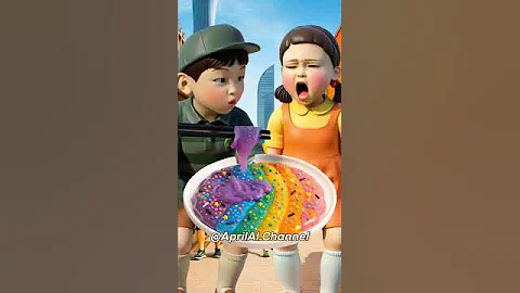 Squid Game AI Edible Slime ASMR #squidgame #squidgame2 #ai #asmr