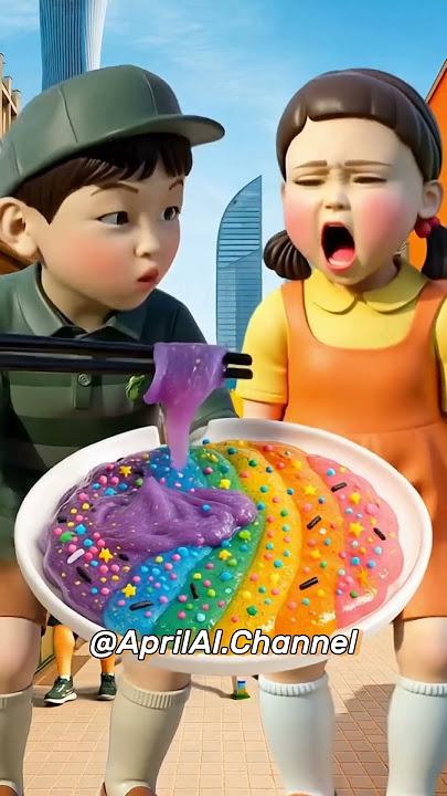 Squid Game AI Edible Slime ASMR #squidgame #squidgame2 #ai #asmr
