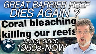 Great Barrier Reef dies again. Actually, yet again.