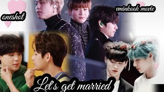 Let's get married 💕vkinkook oneshot 🎥movie 🍿#teakook #vminkook 
