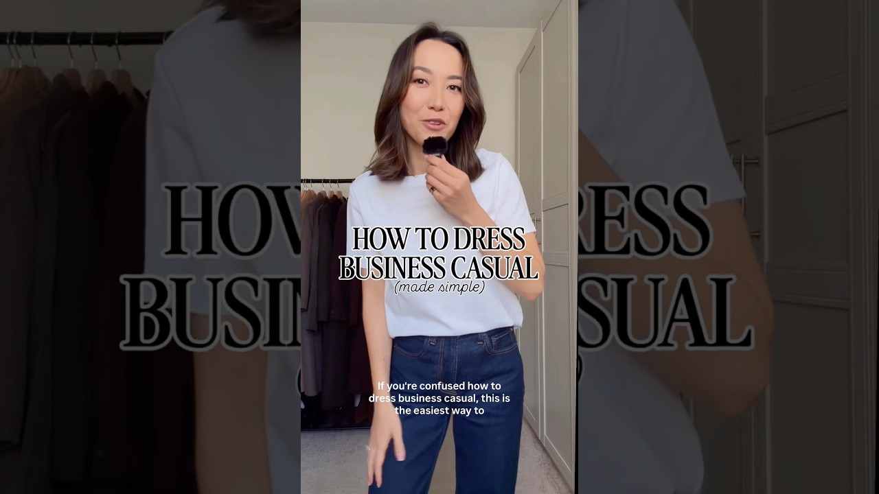 How to dress business casual #businesscasual #officeoutfit