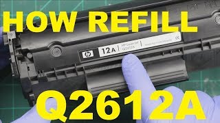 HOW REFILL Q2612A