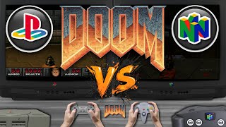 Doom 🎮 Sony PlayStation vs Nintendo 64 | Side-by-Side Comparison