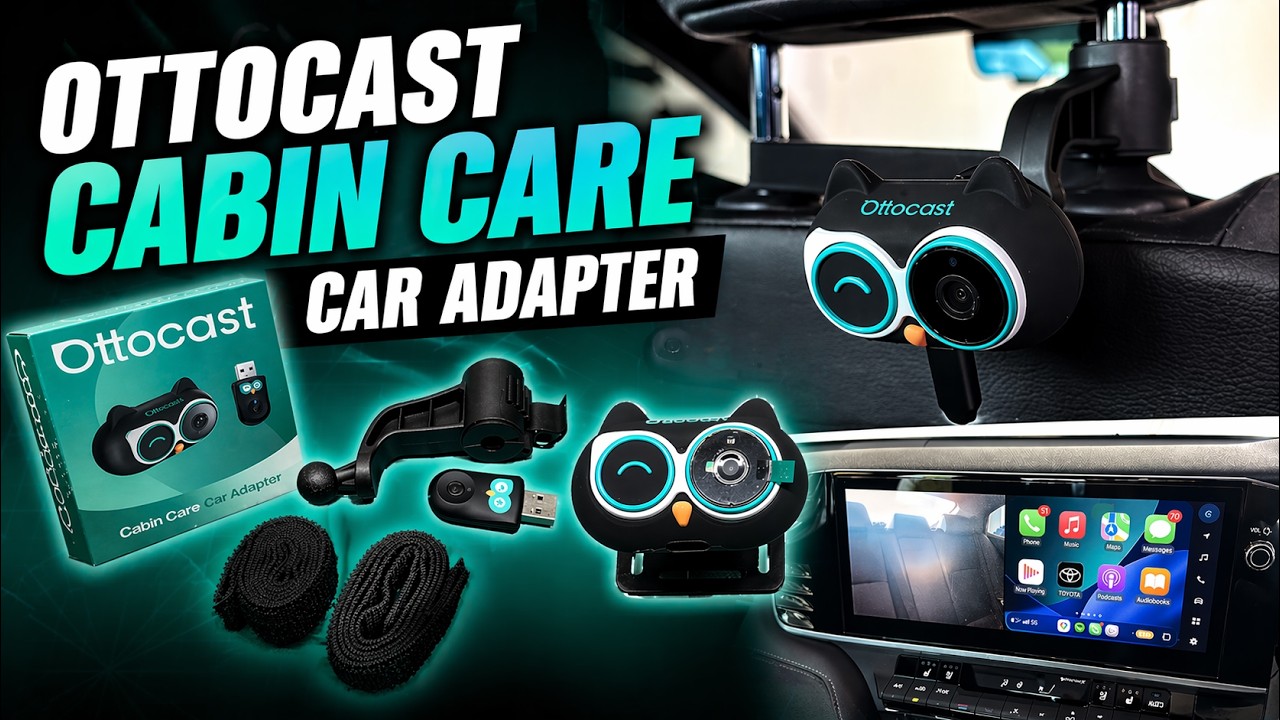 Ottocast Cabin Care Wireless CarPlay Adapter Unbox and Test - YouTube