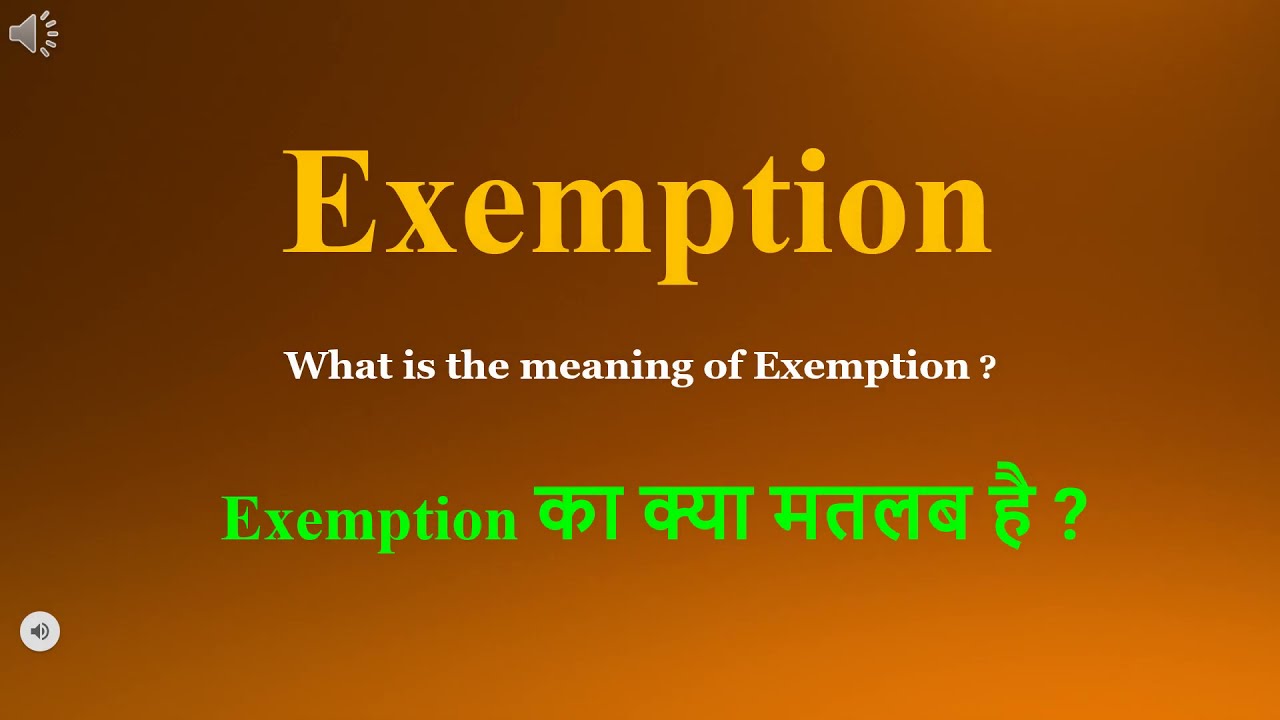 exemption-meaning-in-hindi-exemption-ka-kya-matlab-hota-hai-daily