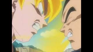 Goku and Vegeta food fight! (HQ)