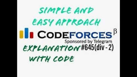 Code Forces #645(div 2) problem 1358A,1358B,1358B Solution Explanation With Code