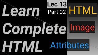 Unlock the Power of HTML Images | L13.1 | image border