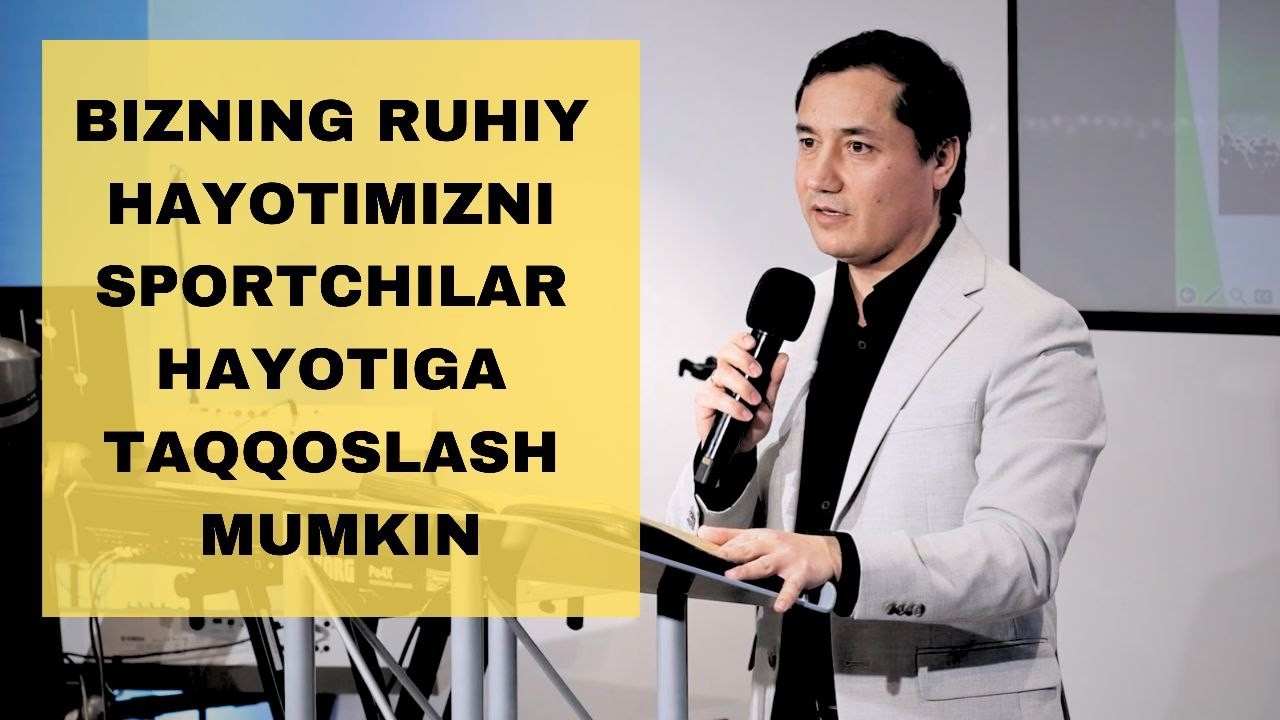 Bizning ruhiy hayotimizni sportchilar hayotiga taqqoslash mumkin