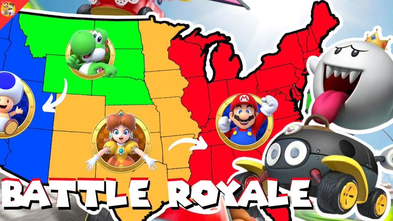 Mario Kart Imperialism! (Last Racer Standing Wins!) - YouTube