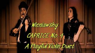 Wieniawski Duet No. 4 for Two Violins (Dialogue Arrangement) | Reimagined Concert Duet   Free Score