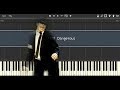 Michael Jackson - Dangerous - Synthesia Piano Tutorial