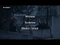 Wtfrank En Derine Sözleri Lyrics Küle Döndüm Geçmişime 
