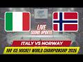 Italy Vs Norway | 2026 IIHF Ice Hockey World Championship | Live Score Update