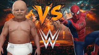 🔴wwe 2K25 live BIG baby the boss vs spiderman🔥 #WWE2K25 #...