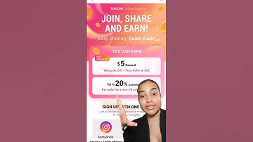 SHEIN AFFILIATE PROGRAM | SIGN UP NOW! #shorts #SHEIN