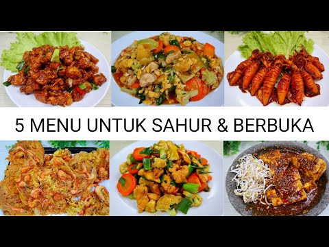 Menu 5 MENU RESEP UNTUK SAHUR & BERBUKA PUASA Yang Sehat