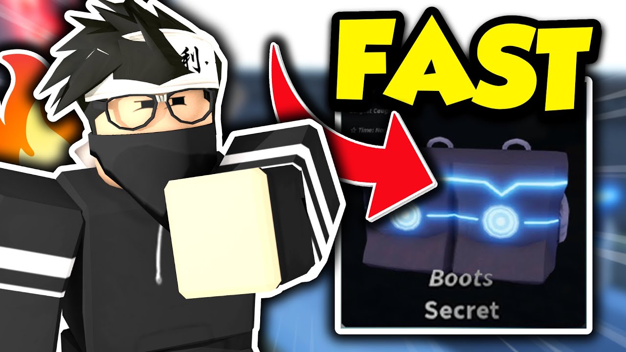 How To Get SPEED BOOTS FAST In Roblox Fisch! - YouTube