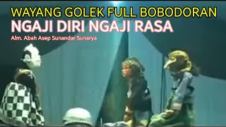 Wayang Golek bobodoran Asep Sunandar Sunarya ngaji diri ngaji rasa