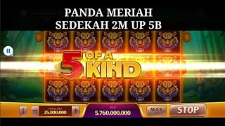 SEDEKAH 2M UP 5B LEBIH 🤪PANDA MERIA (HIGGS DOMINO INDONESIA)