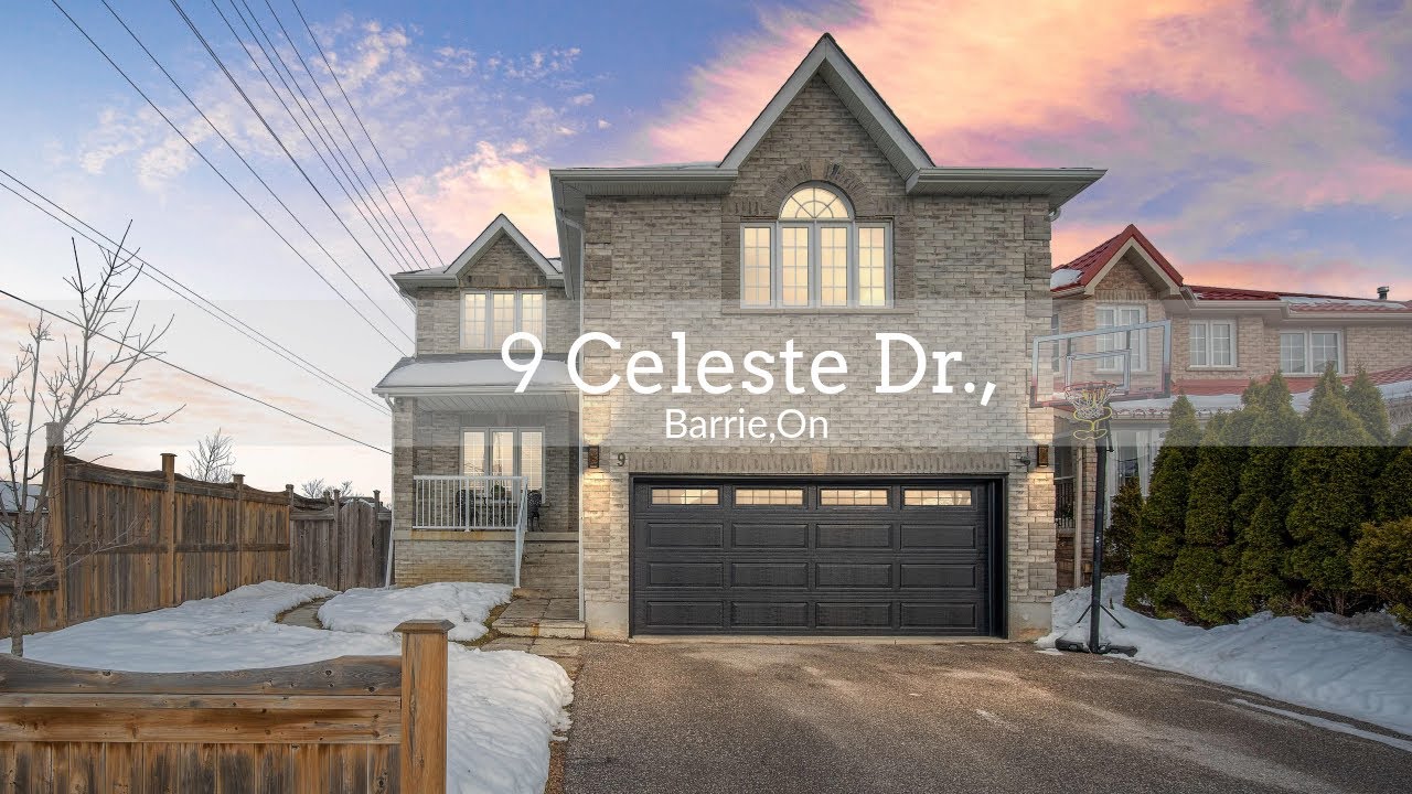 9 Celeste Dr, Barrie On MLS Listing For Sale