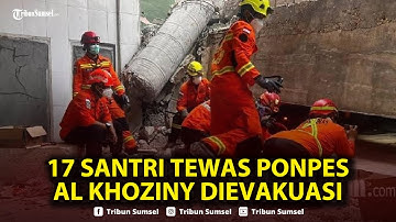 🔴Potongan Tubuh Korban & Jasad Ditemukan, Kini 17 Santri Tewas Ponpes Al Khoziny Dievakuasi