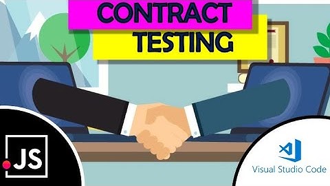 Contract Testing using PACT with CODE Examples