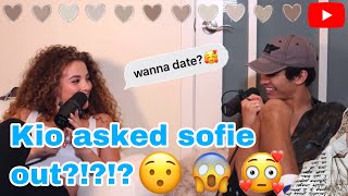 Kio Cyr asked Sofie Dossi out!! 😯😮