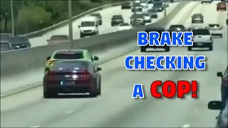 Best of Brake Check Gone Right (Insurance Scam) & Instant Karma | Road Rage, Crashes, Convenient Cop