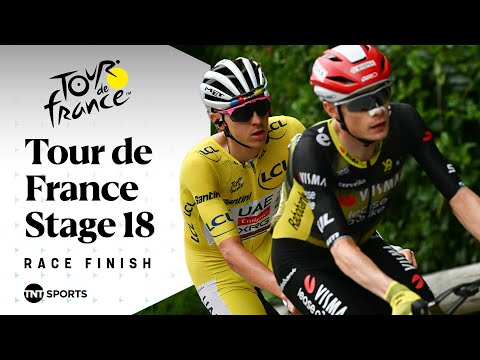 BRUTAL MOUNTAIN FINISH! 😰 | Men&#039;s Tour de France Stage 18 Final KM&#039;s | TNT Sports Cycling