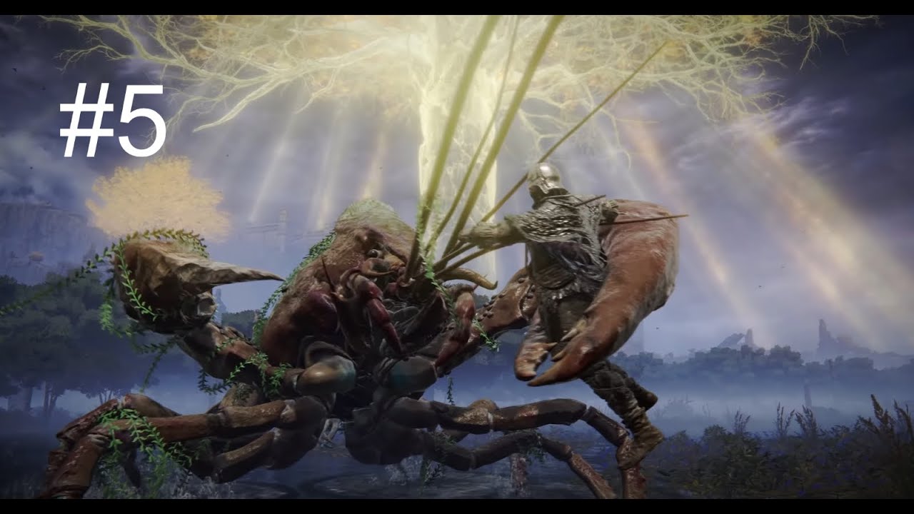 Elden Ring Killing Giant Lobsters in Liurnia ! Let's Play part 5 YouTube