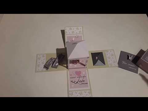 DIY Explosionsbox #Hochzeit / Wedding