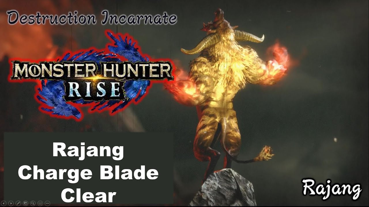 Furious Rajang Charge Blade Builds – VJUT