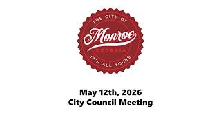 (2026) 05-12 City Council Meeting
