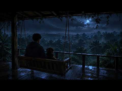 Rain in the forest ⛈️🌳