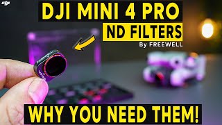 DJI Mini 4 Pro ND FILTERS - WHY You NEED Them!