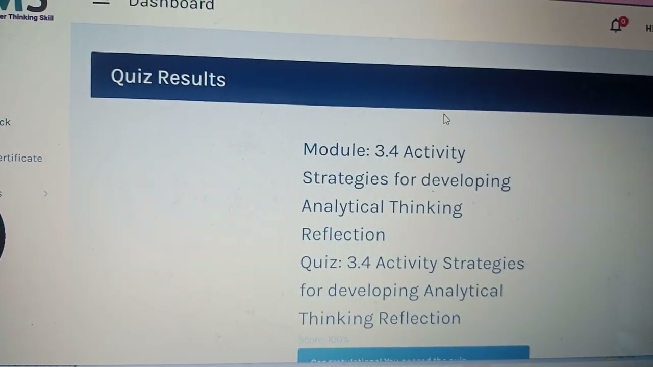 Hots training for psts module 3 activity 3.4 and 3.6