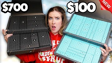 I Bought A $700 Advent Calendar AGAIN..and the $100 version too.