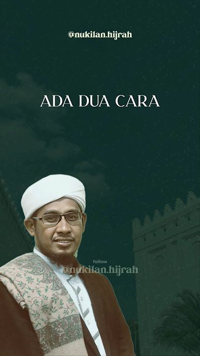 Manusia Mengecewakan, Tapi Allah Tak Pernah – Ustaz Nik Bakri 😢