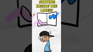 STAY Inside The LINES - Clipping Mask Tutorial - #shorts #arttutorial #digitalart #howtodraw #art