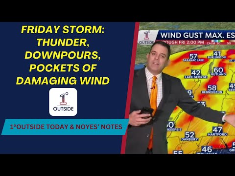 Video Late Week Insights: Rain, Wind, Thunder and a Fast Freeze for Some Friday + Holiday Week Look