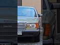 MERCEDES-BENZ W126 в изумительном цвете и привосходном состоянии #mercedes #w126